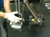 Cilindro hidráulico que fabrica Prcess - inspección final